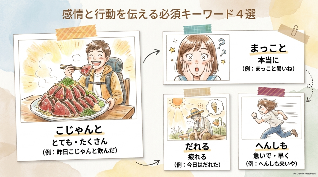 「目を見開いて驚き、両手で頬を押さえている制服姿の女の子のイラスト」